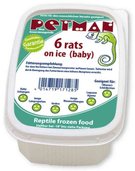 Petman RATS on ice - baby (ca. 10g) 6 St.