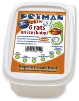 Petman AKTIV rats on ice - baby (ca. 7-9 g) 6 St.