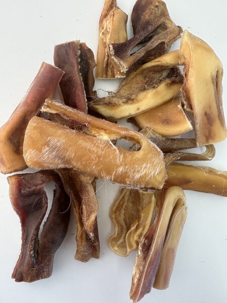 Weiß-Premium Rinderkopfhaut deutsche Ware 250g
