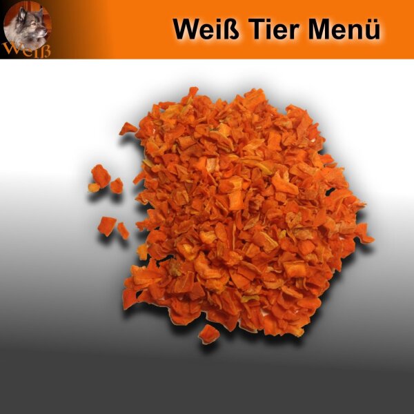 Weiß Premium 1 kg Karotten Chips, luftgetrocknet