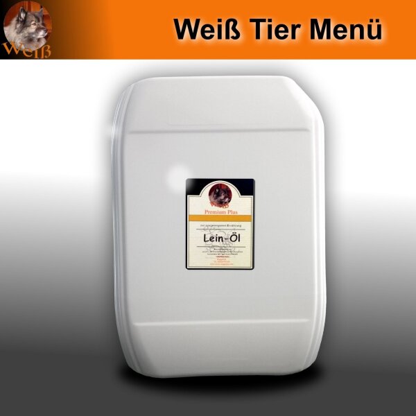 Weiß Premium-Plus LEIN-ÖL 20l - Markenprodukt
