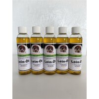 Weiß Premium Lein-Öl 5x250ml