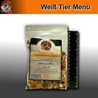 Weiß Premium-Plus Gemüse-Mix No.1 - getrocknet, 100g - Für Hunde, Nager und Pferde