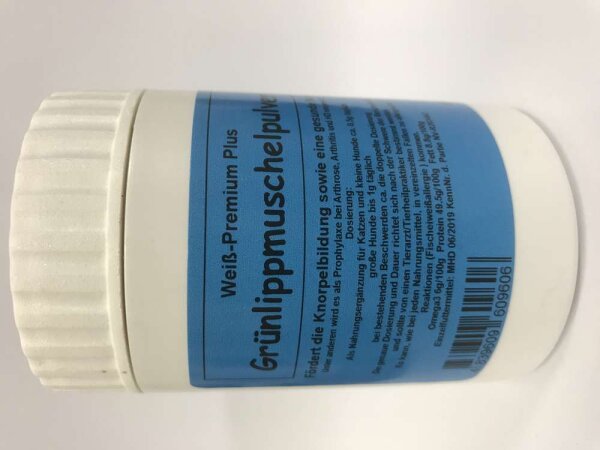 Weiss Premium Plus Grünlippmuschel Pulver 120g