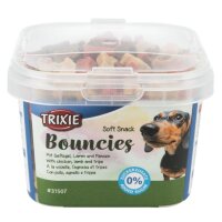 Trixie Soft Snack Bouncies Geflügel, Lamm und Pansen...