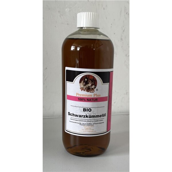 Weiß-Premium Schwarzkümmelöl 1Liter