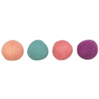 Trixie 2 Strickbälle für Katzen,4,5 cm