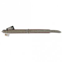 More4Dogs Halsband Rindsleder/Filz - 36-40 cm