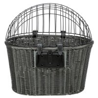 Trixie Front-Fahrradkorb aus Polyrattan