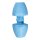 Duvoplus Futterspielzeug Griplay Duo-Trainer - Blau