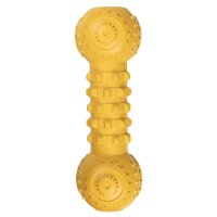 Duvoplus Kauspielzeug Griplay Dumbbell - Gelb
