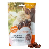 Duvoplus Cat Snack Knusprige Lachsringe 50g