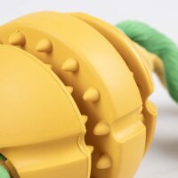 Duvoplus Rubrop Zerrseil mit Ball - gelb