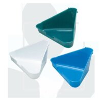 Ecktoilette für Nager - 35x20x17cm