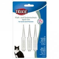 Trixie Floh- und Zeckenschutz Spot-On, Katze - Katze...