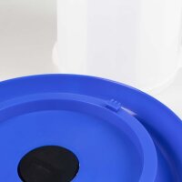 Duvoplus Trinksilo Royal mit Griff - blau - 12L - 35x35x47cm