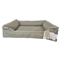 Lebon Hundebett Paula 3 - 120 x 90cm - Dunkelbeige