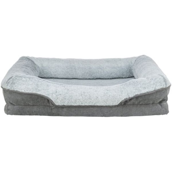 Trixie Vital Bett Lino Soft - grau/hellgrau - 110 × 75 cm