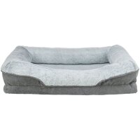 Trixie Vital Bett Lino Soft - grau/hellgrau - 110 × 75 cm