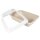 Duvoplus Katzentoilette Birba mit Rand - Mocaccino - M - 46 x 35 x 20cm