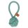 D&D Knotenball mit Schlaufe Harper - blau - 18,5 x 6cm
