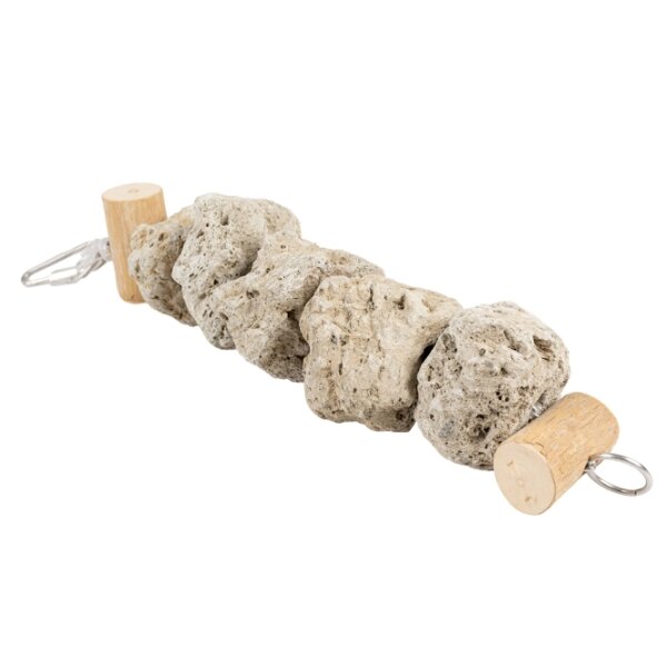 Duvoplus Vogelspielzeug Lavasteine - 50x11x11cm