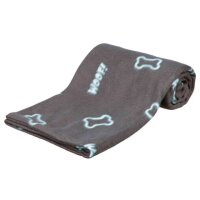 Trixie Fleecedecke Barney Knochenmotiv - 150 x 100 cm -...