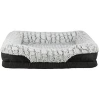 Trixie Vital Bett Lino - schwarz/grau - 70 × 55 cm