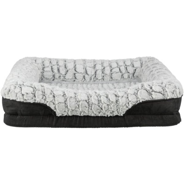Trixie Vital Bett Lino - schwarz/grau - 110 × 75 cm