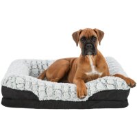 Trixie Vital Bett Lino - schwarz/grau - 110 × 75 cm