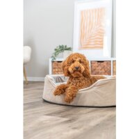 Trixie Vital Bett Lino Soft, oval - beige/creme - 60 × 45 cm