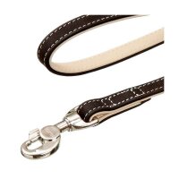 Karlie Buffalo Ultra Leine - Schwarz/Hellbeige - 15 mm /...