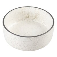 Duvoplus Keramiknapf Stone Speckle - weiß - 330ml