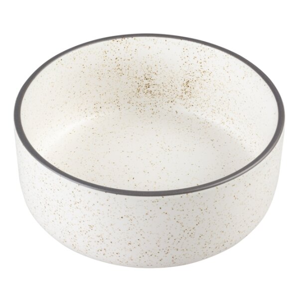 Duvoplus Keramiknapf Stone Speckle - weiß - 750ml