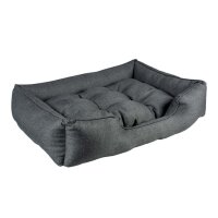 Duvoplus Hundebett Duratex - dunkelgrau - 100x70x20cm