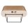 D&D Wandregal aus Pappe David - braun/beige - S - 30x29x24cm