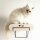 D&D Wandregal aus Pappe David - braun/beige - S - 30x29x24cm