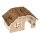 Duvoplus Kleintierhaus mit Rindendach - 28 x 18 x 16cm