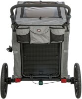 Trixie Fahrrad-Anhänger für große Hunde mit Federung - L / bis zu 45kg