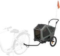 Trixie Fahrrad-Anhänger für große Hunde...