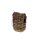 Duvoplus geschlossenes Schilfnest für Vögel - 3 Stück - 8x8x10,6cm