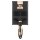 EBI Noir flexible Slicker-Bürste - 20,5 x 4,3cm