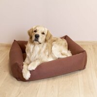 D&D Hundebett Eden - maroon - 70x60x20cm