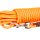 Duvoplus EXPLOR South Trackingleine PVC rund - neonorange - 5m/8mm