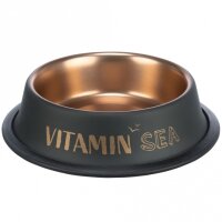 Trixie BE NORDIC Edelstahlnapf - schwarz/bronze - 0,9...