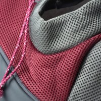 EBI Fronttasche Sarah Crazy Paws - Bordeaux - M -...