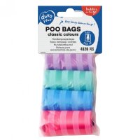 Duvoplus Hundekotbeutel classic colour 4 x 20 Stück...