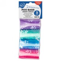 Duvoplus Hundekotbeutel classic colour 4 x 20 Stück...