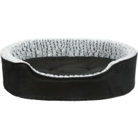 Trixie Vital Bett Lino, oval - schwarz/grau - 110 ×...