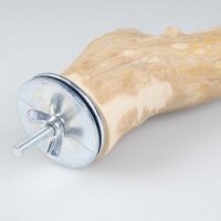 Duvoplus Kaffeeholz-Sitzstange - 30cm/Ø3cm
